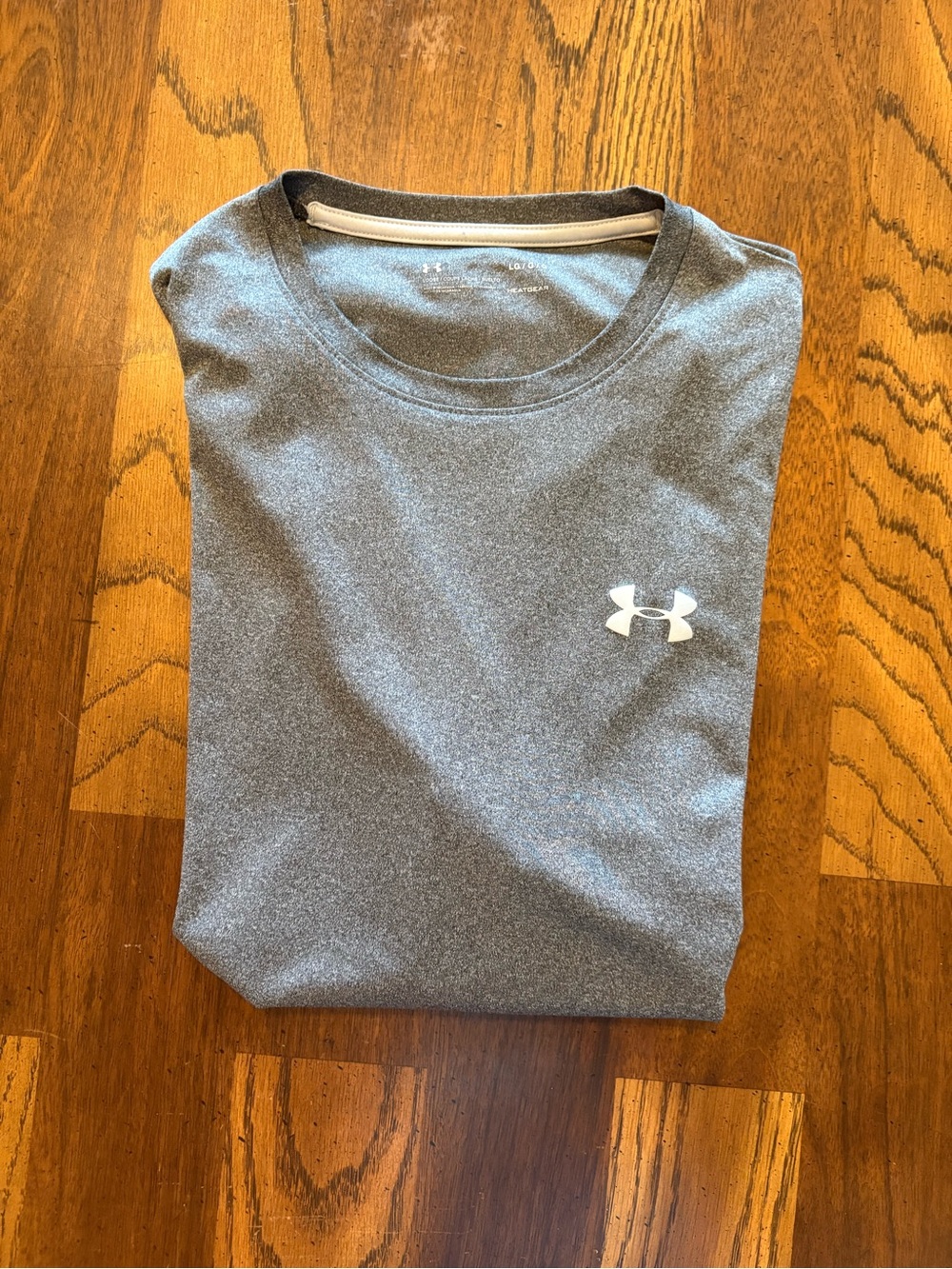 LG Heather Gray Short Sleeve Crew Shirt